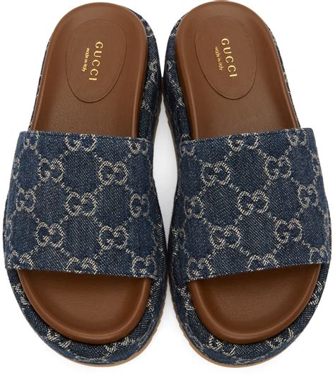 women's slide sandal with gucci script|affordable gucci slides.